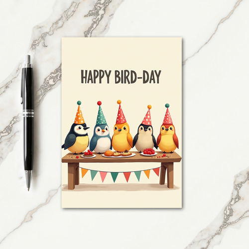 Joyful Bird Day Card