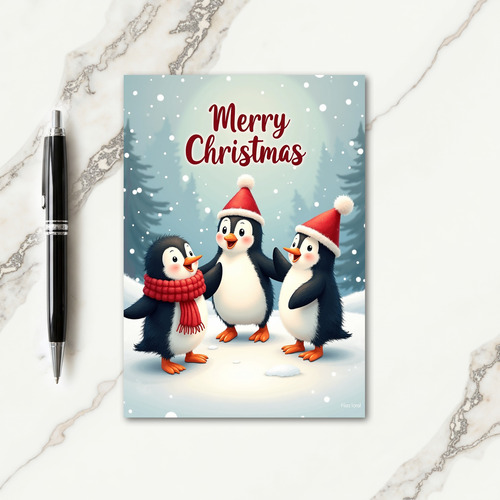 Joyful Birds Christmas Card