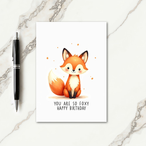 Joyful Birthday Animal Art Card