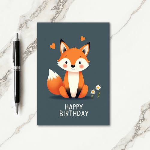 Joyful Birthday Animal Card