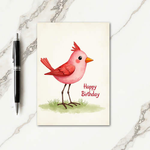 Joyful Birthday Avian Card