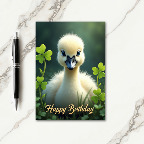 Joyful Birthday Baby Animal Card