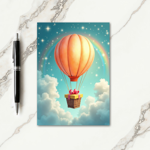 Joyful Birthday Balloon Craft Card