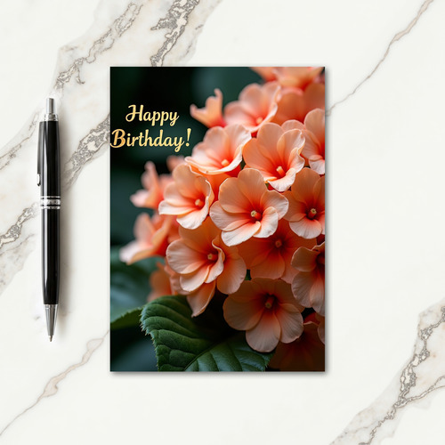 Joyful Birthday Blossom Card