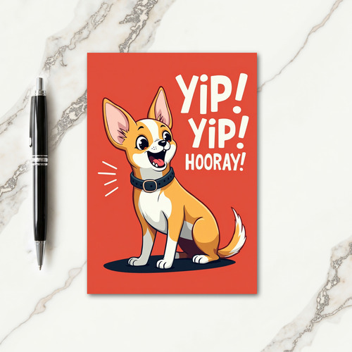 Joyful Birthday Canine Card