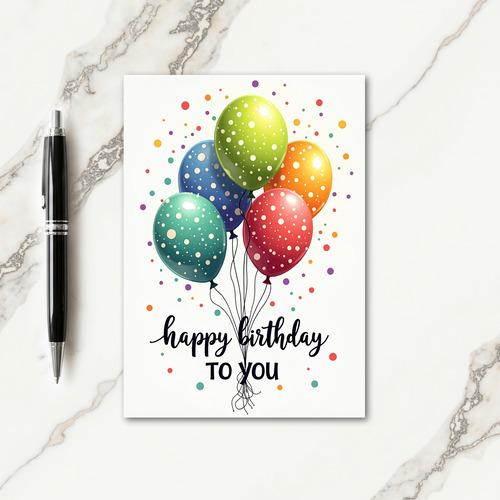 Joyful Birthday Card