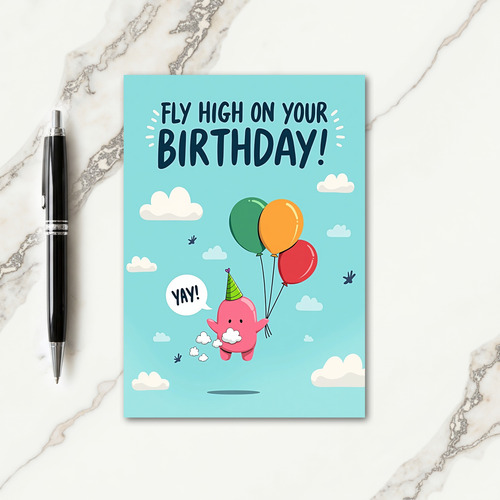 Joyful Birthday Character Card