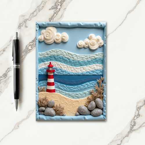 Joyful Birthday Coastal Art Card