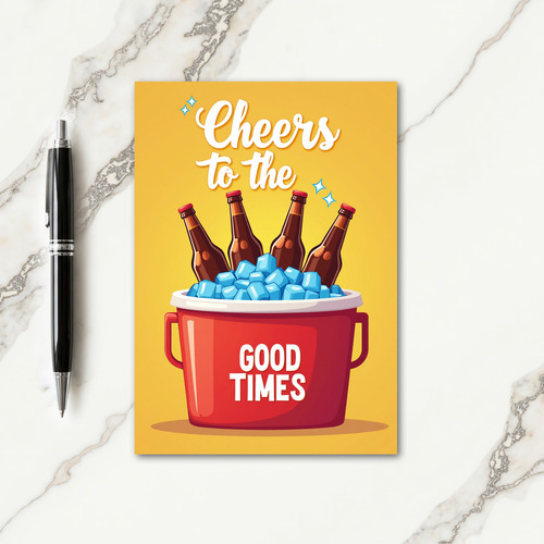 Joyful Birthday Cooler Card