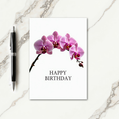 Joyful Birthday Floral Spray Card