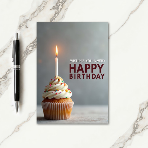 Joyful Birthday Frosted Treat Card
