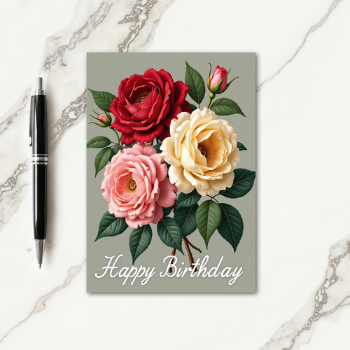 Joyful Birthday Garden Card