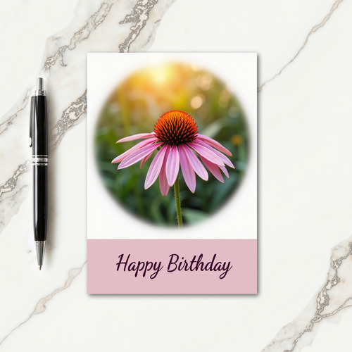 Joyful Birthday Lavender Bloom Card