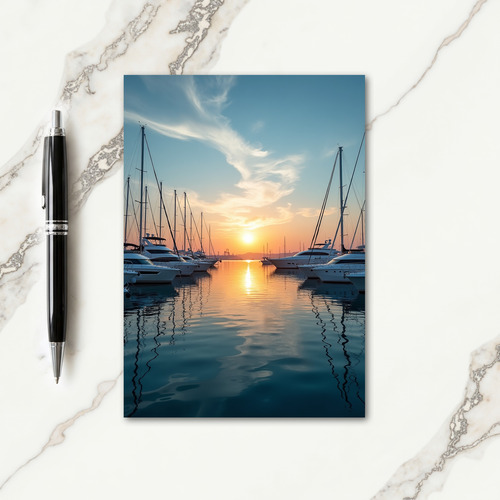 Joyful Birthday Marina Sunset Card