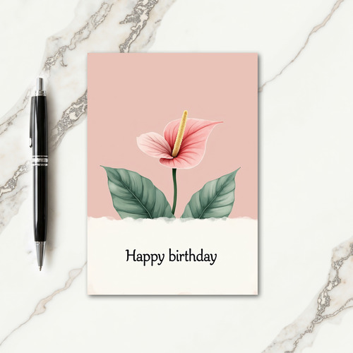 Joyful Birthday Painterly Card