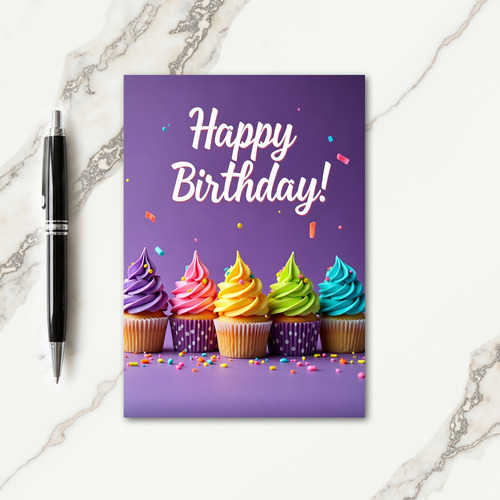 Joyful Birthday Pastel Card