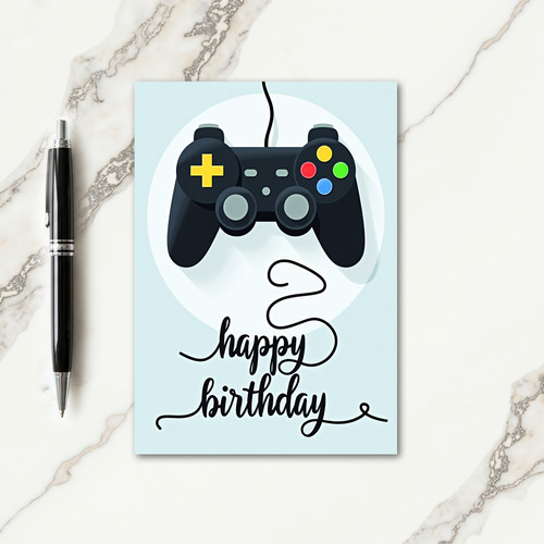 Joyful Birthday Pattern Card