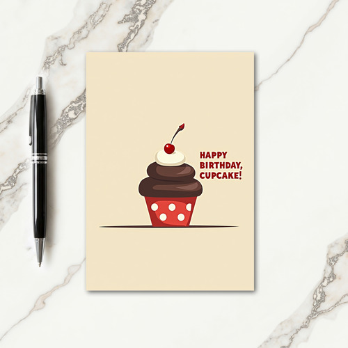 Joyful Birthday Polka Dot Card