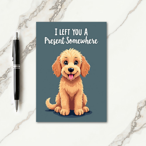 Joyful Birthday Pup Card
