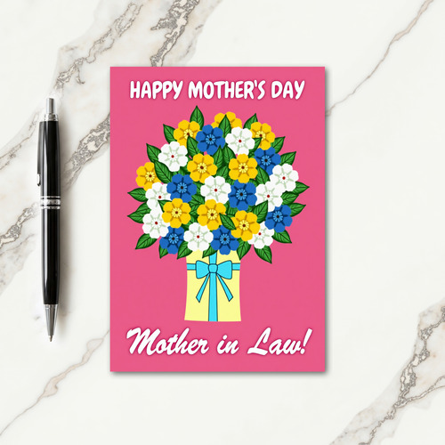 Joyful Bloom Mothers Day Card