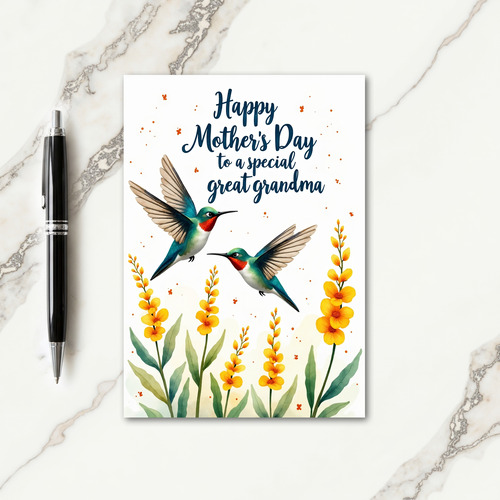 Joyful Blooms Mothers Card