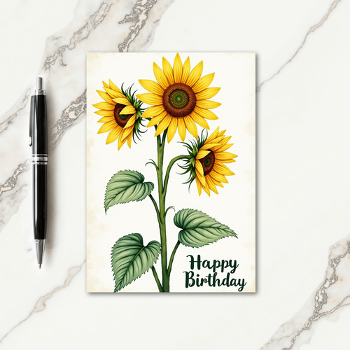 Joyful Blossom Watercolor Card