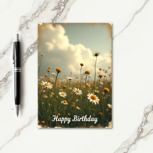 Joyful Blossoms Birthday Card