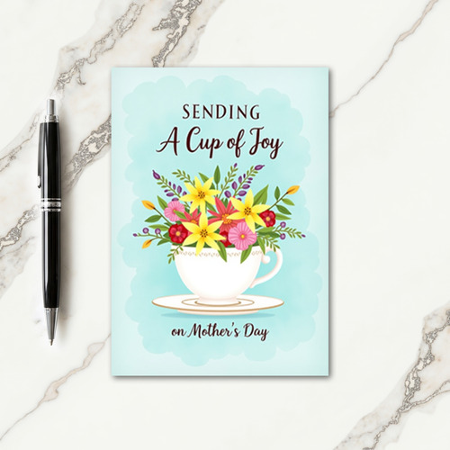 Joyful Bouquet Mothers Day Card