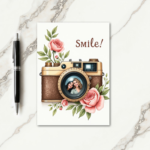 Joyful Camera Birthday Card