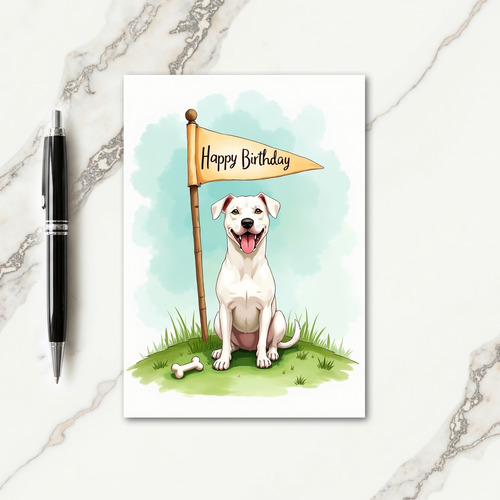 Joyful Canine Birthday Card
