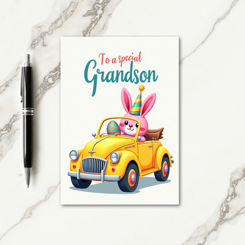 Joyful Celebration Auto Friend Card