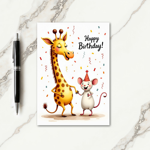 Joyful Celebration Birthday Card