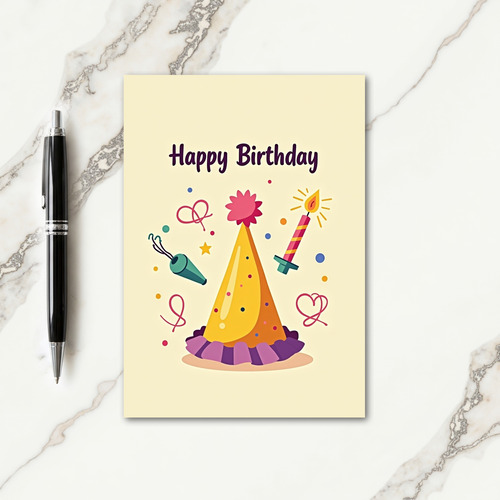 Joyful Celebration Party Card