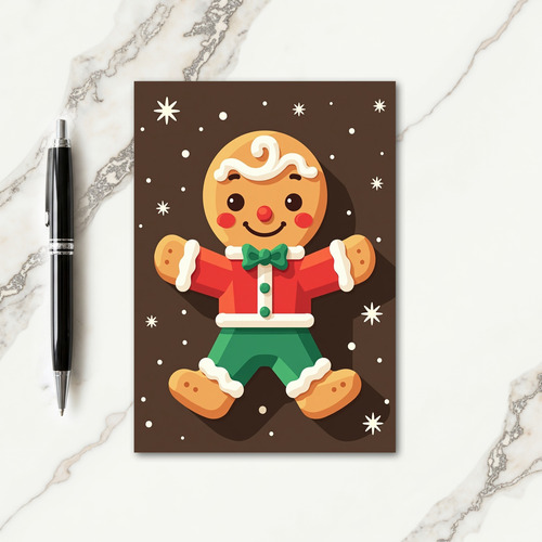 Joyful Character Christmas Card