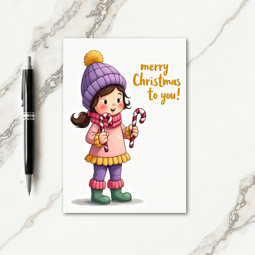 Joyful Child Christmas Card
