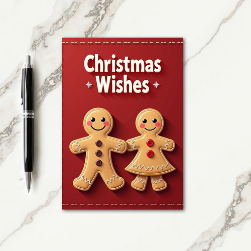 Joyful Cookie Figures Card
