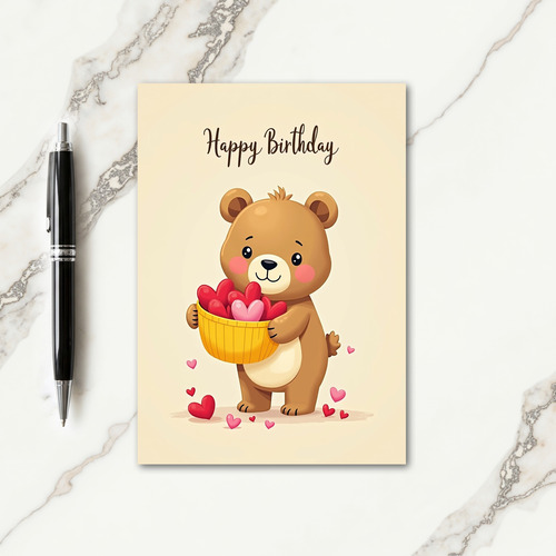 Joyful Creature Birthday Card