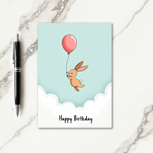 Joyful Creature Sky Card