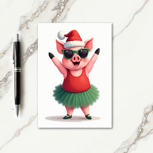 Joyful Creature Tutu Card thumbnail