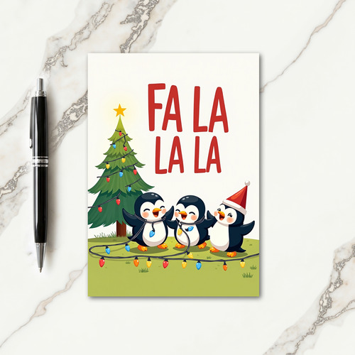 Joyful Critters Holiday Card