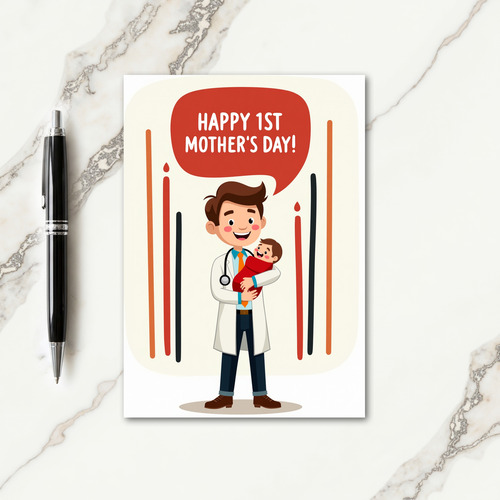 Joyful Dad Motherhood Card