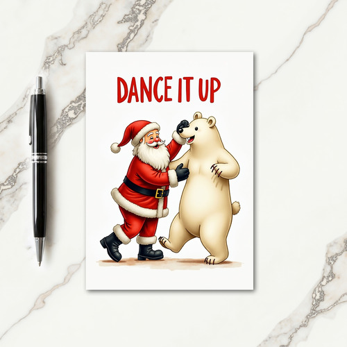 Joyful Dance Christmas Card