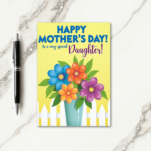 Joyful Daughter Mothers Day Card