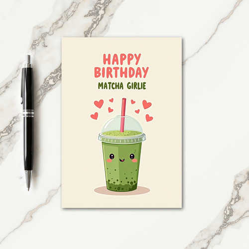 Joyful Drink Birthday Card