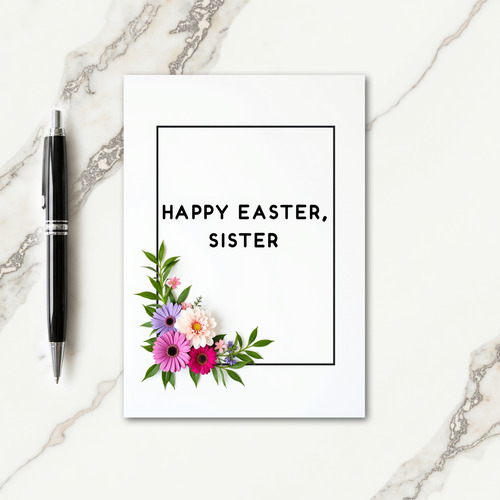 Joyful Easter Sister Card