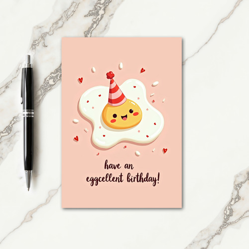 Joyful Egg Party Card