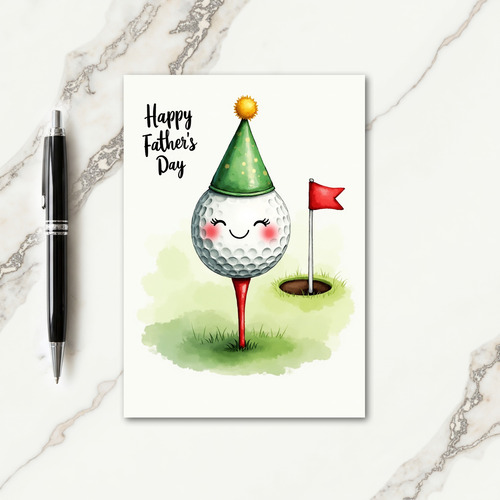 Joyful Fathers Day Art Card
