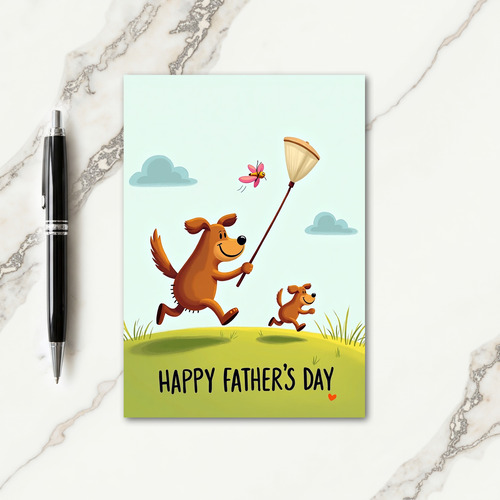Joyful Fathers Day Chase Card