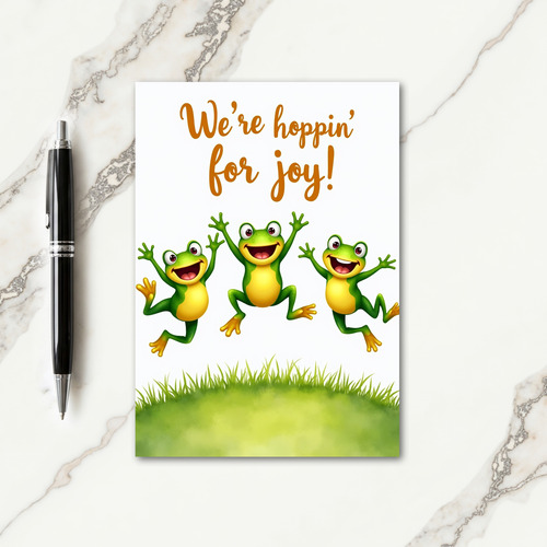 Joyful Fathers Day Jump Card