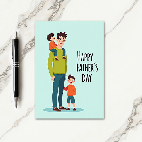 Joyful Fathers Day Moment Card